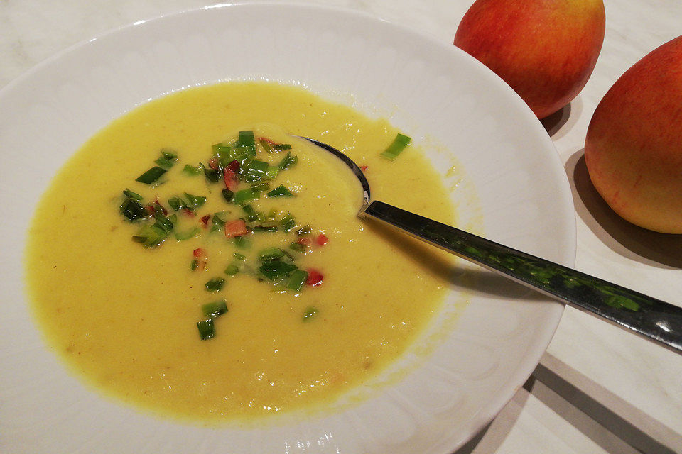 Apfel - Porree - Suppe