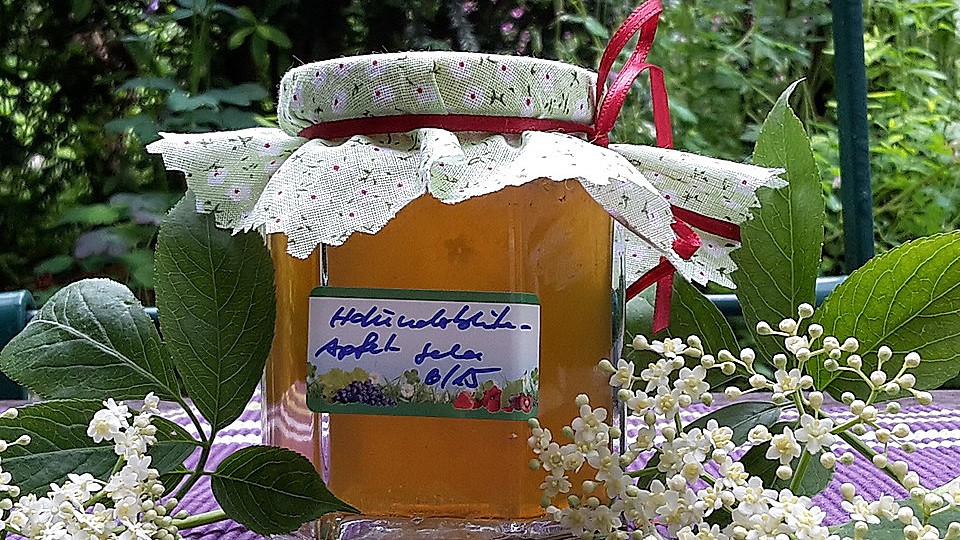 Holunderblüten - Apfelgelee von sookie70
