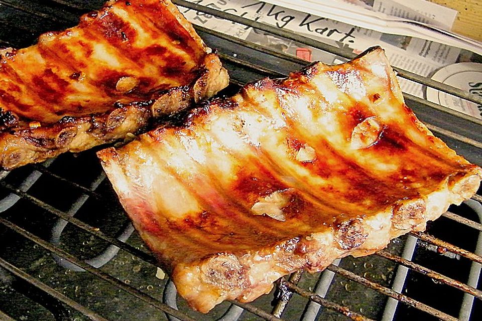 Spareribs für den Grill