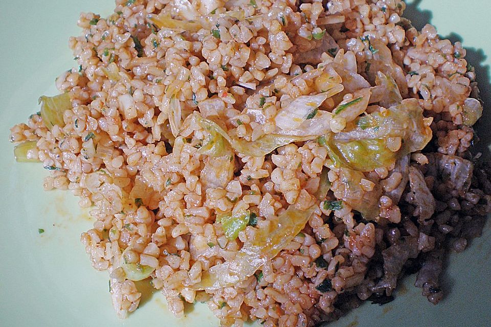 Bulgur - Salat nach Anteper Art