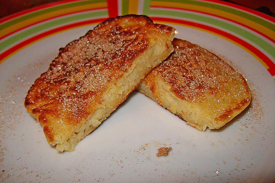 Apfel - Pancakes mit Ahornsirup