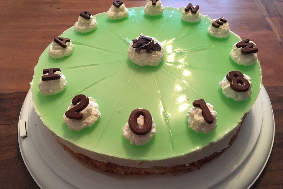 Waldmeistertorte