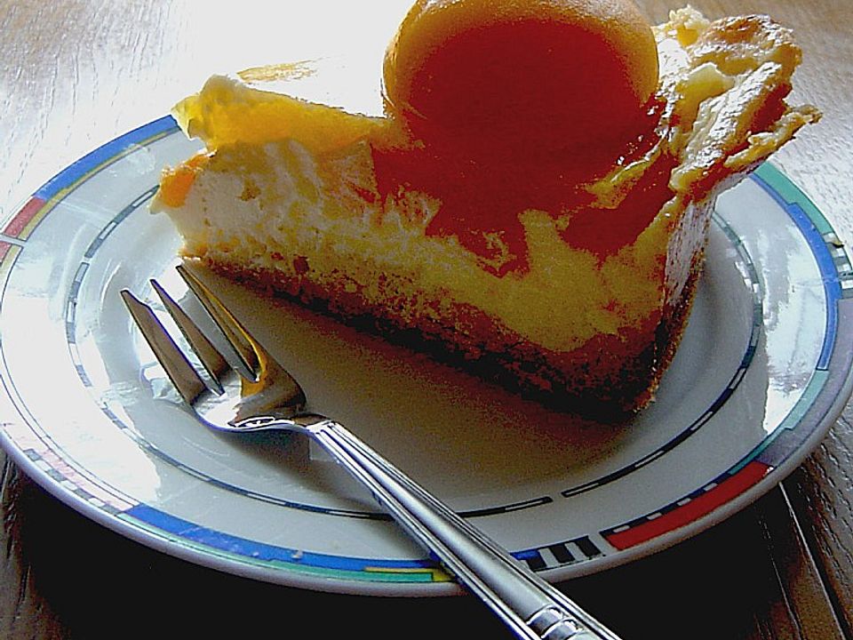 Pfirsich - Schmand - Torte von milka59| Chefkoch