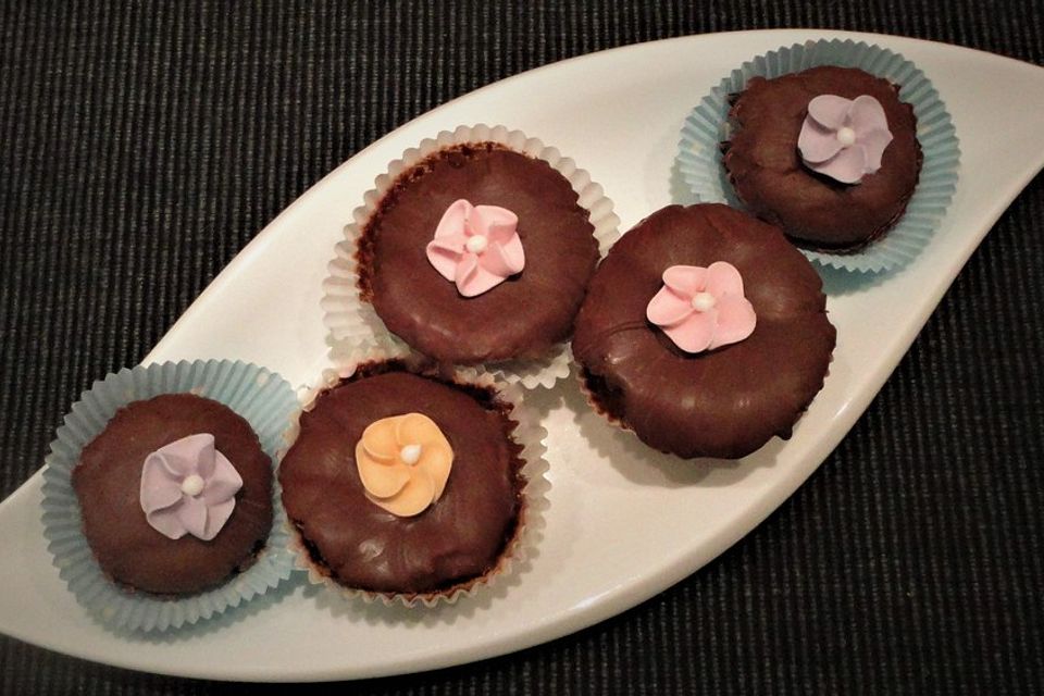 Weltbeste Schokomuffins mit Nutellafüllung