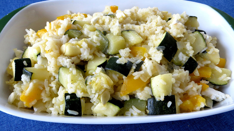 Zucchini - Reis - Auflauf von kwaesh Zucchini - Reis - Auflauf von kwaesh