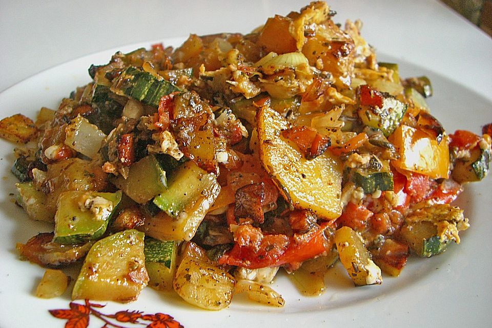 Mediterrane Bratkartoffeln Mediterrane Bratkartoffeln