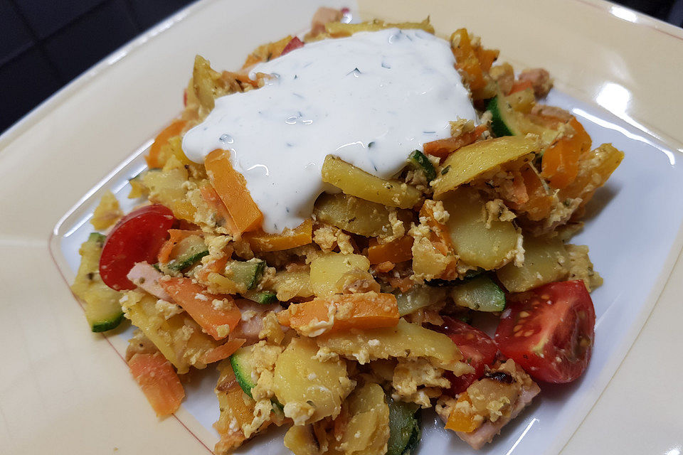Mediterrane Bratkartoffeln Mediterrane Bratkartoffeln