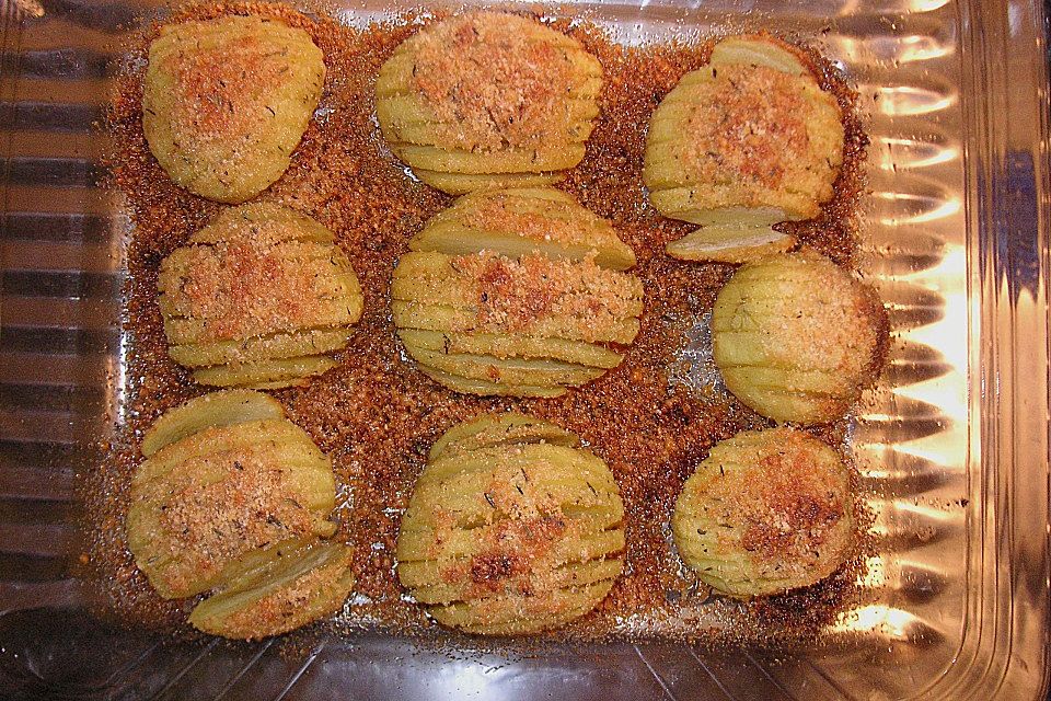 Hasselback - Kartoffeln