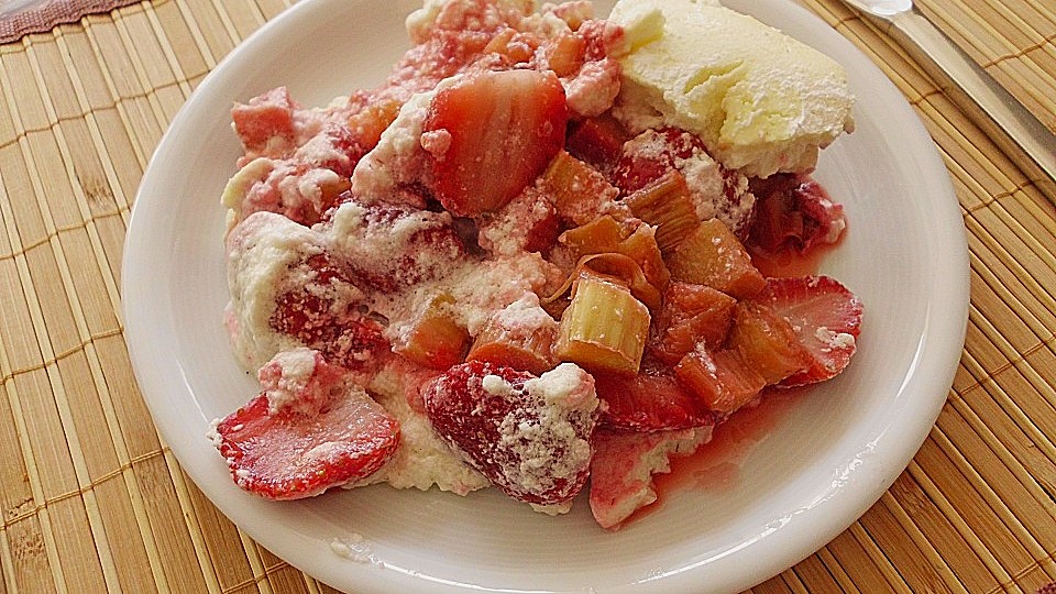 Rhabarber - Erdbeer - Gratin von carina13| Chefkoch Rhabarber - Erdbeer - Gratin von carina13| Chefkoch