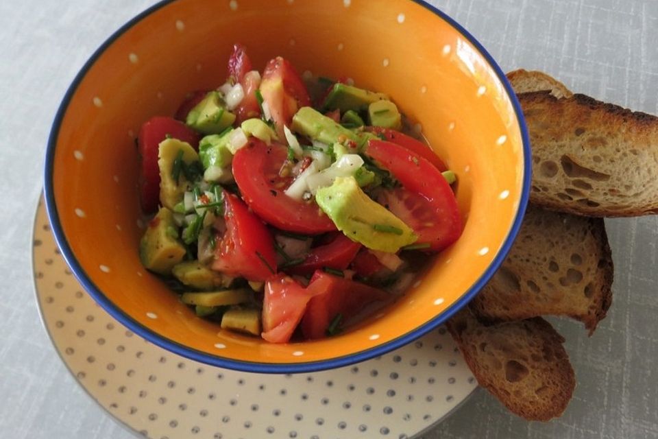 Avocado - Tomaten - Salat