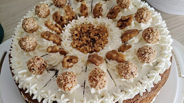 Walnuss - Karamell - Torte von utelr Walnuss - Karamell - Torte von utelr