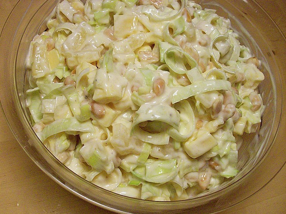 Käse - Erdnuss - Salat von Papiertüte| Chefkoch