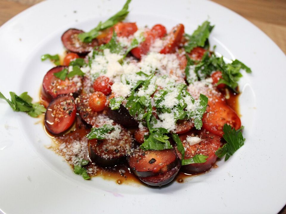 Kirschtomatensalat mit Parmesan von Goldmannpark| Chefkoch