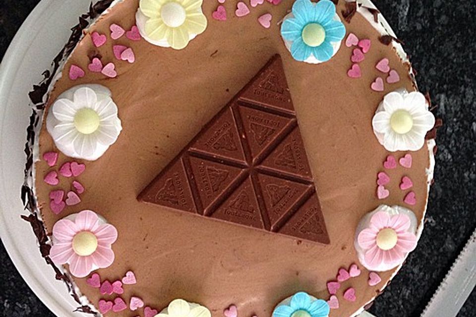 Schweizerische Toblerone - Mousse - Torte