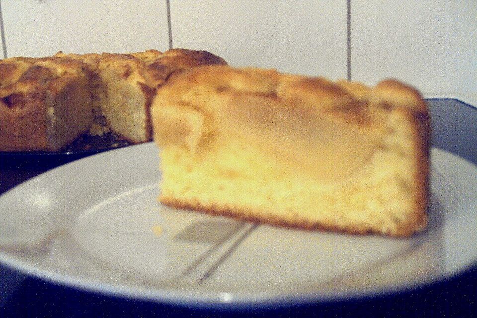 Versunkener Apfelkuchen