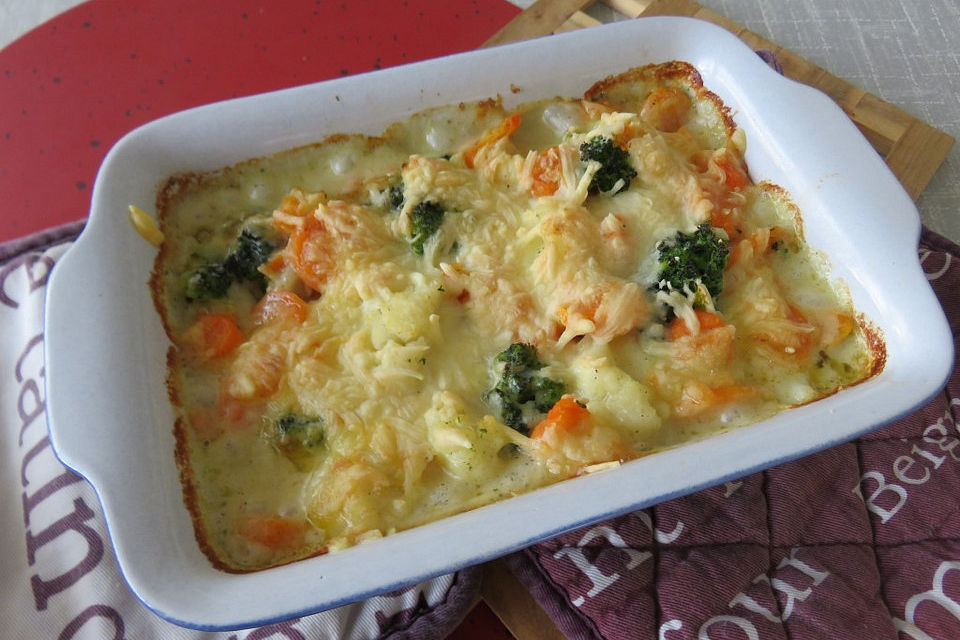 Brokkoli - Gemüse - Gratin