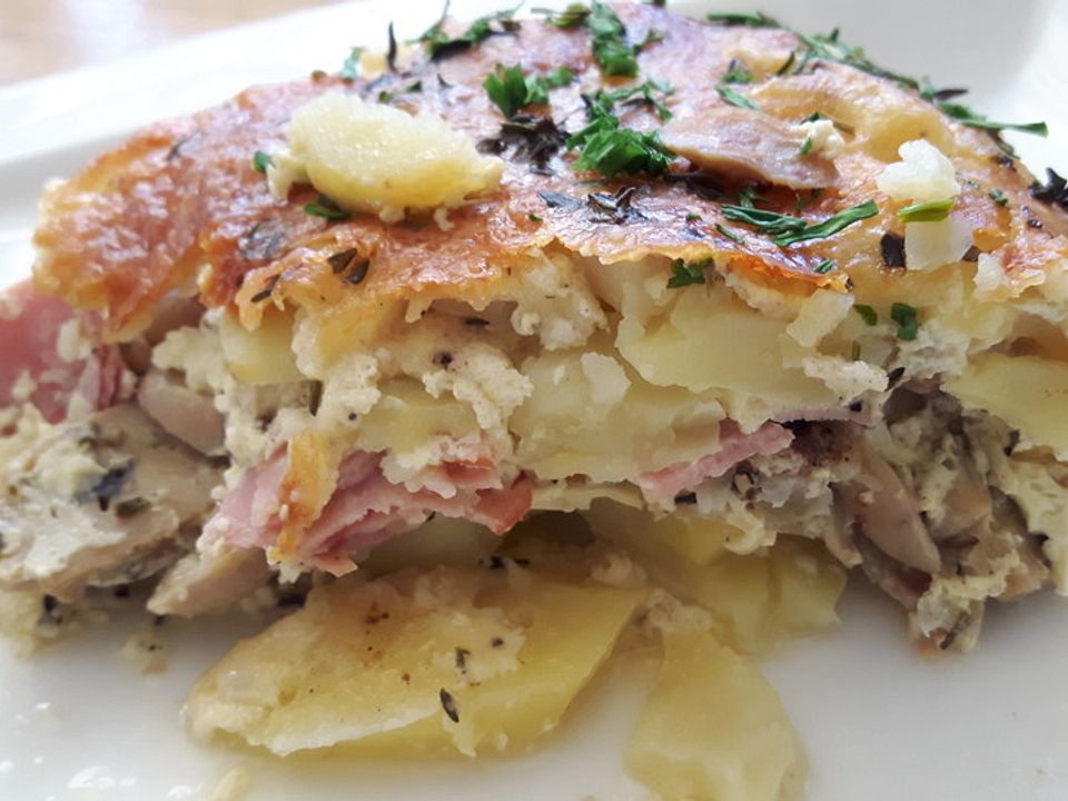 Kartoffelauflauf mit Schinken von Baerlie | Chefkoch
