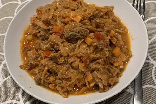 Sauerkraut - Paprika - Topf von pippilotta_80| Chefkoch