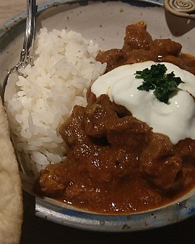 Indisches Vindaloo - Curry