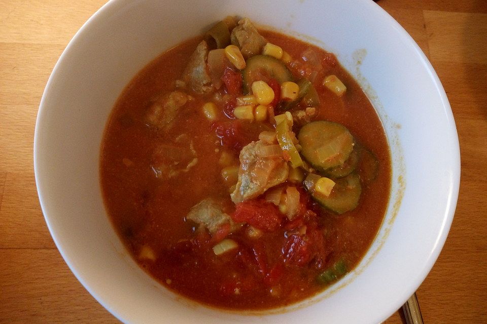 Indisches Vindaloo - Curry
