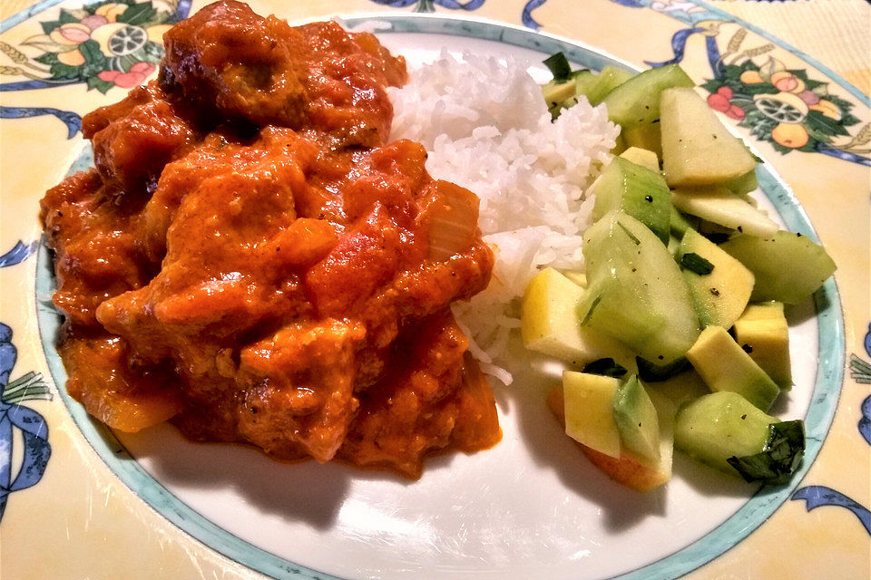 Indisches Vindaloo - Curry
