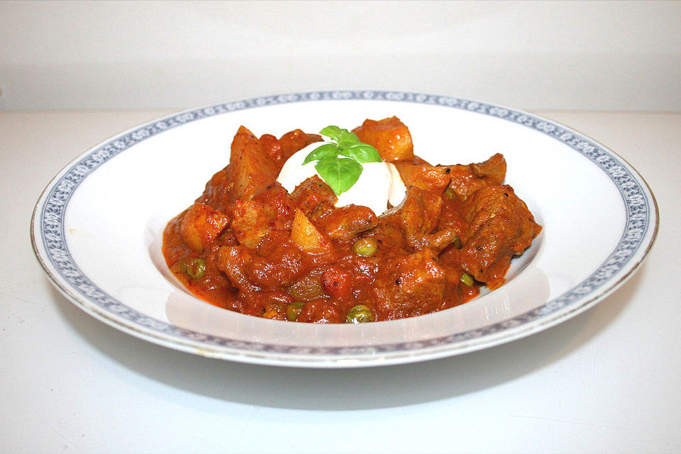 Indisches Vindaloo - Curry