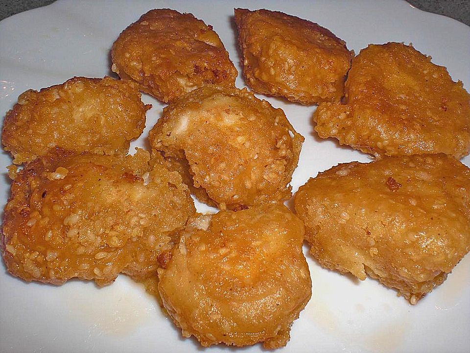 Chicken Nuggets mit Sesamkruste von mirela03| Chefkoch
