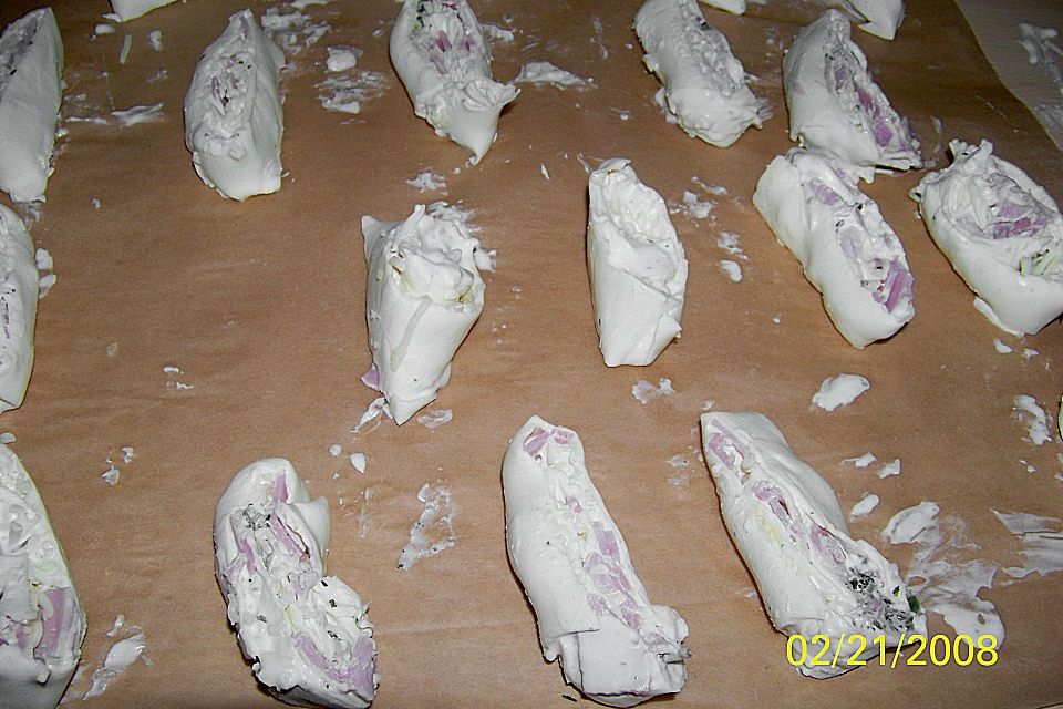 Blätterteigschnecken herzhaft Blätterteigschnecken herzhaft