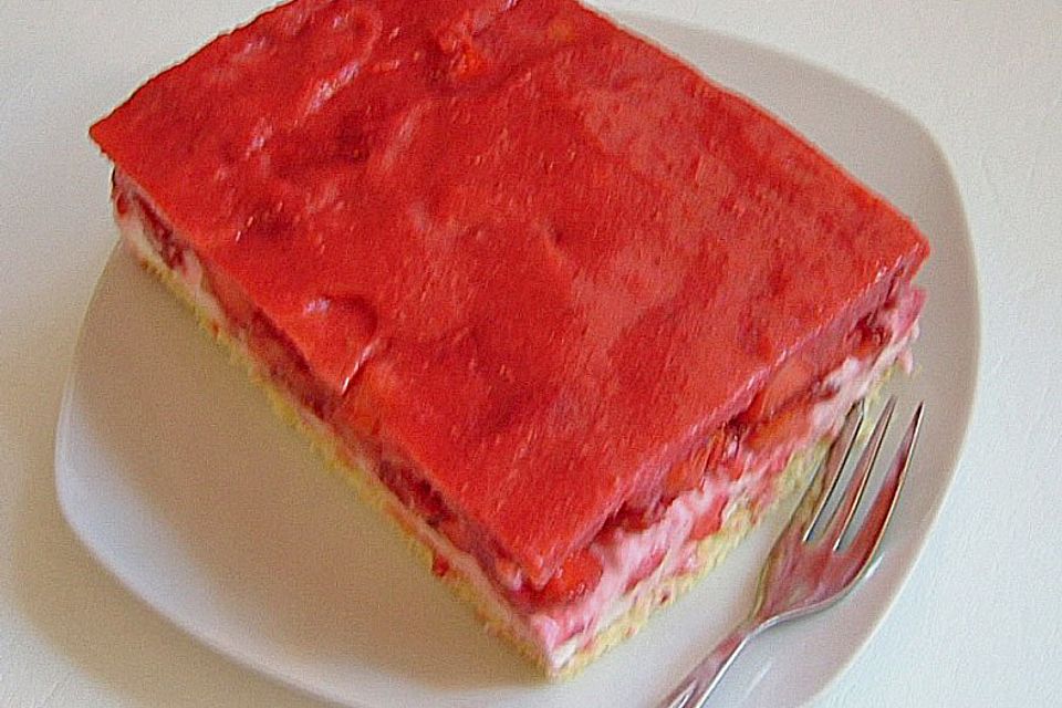 Erdbeerkuchen