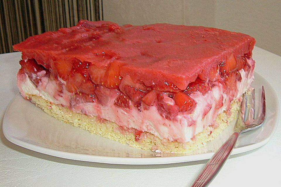 Erdbeerkuchen