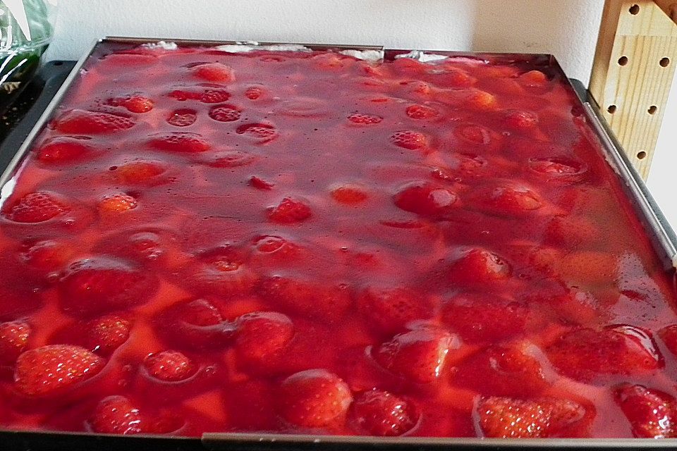 Erdbeerkuchen