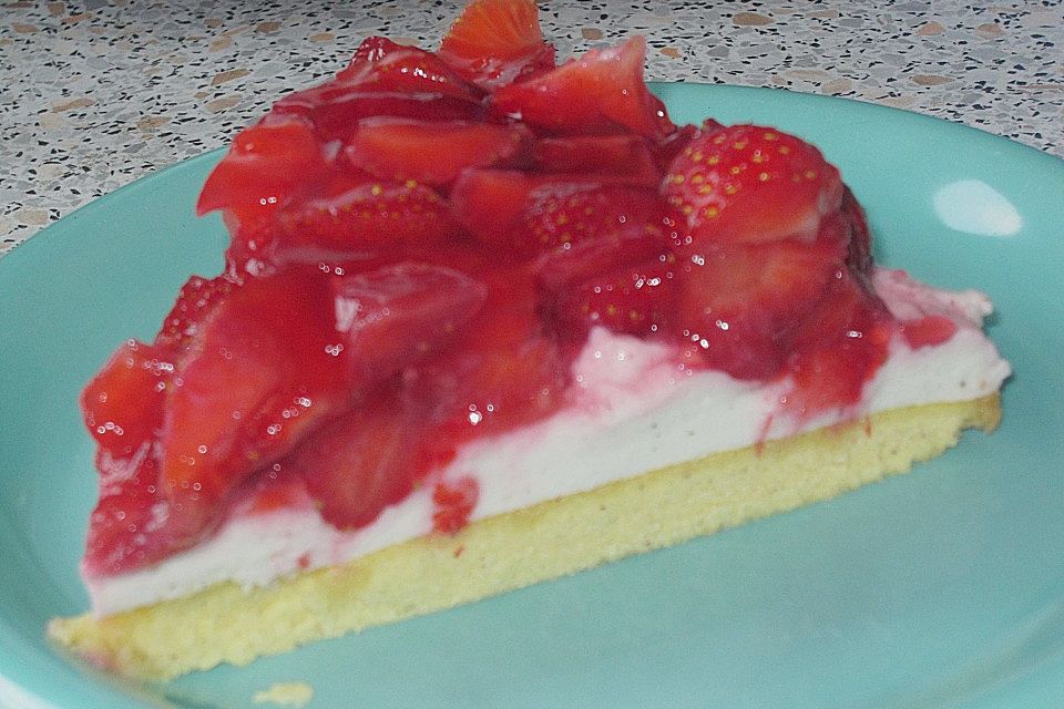 Erdbeerkuchen