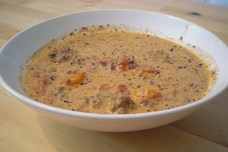 Schafskäsesuppe