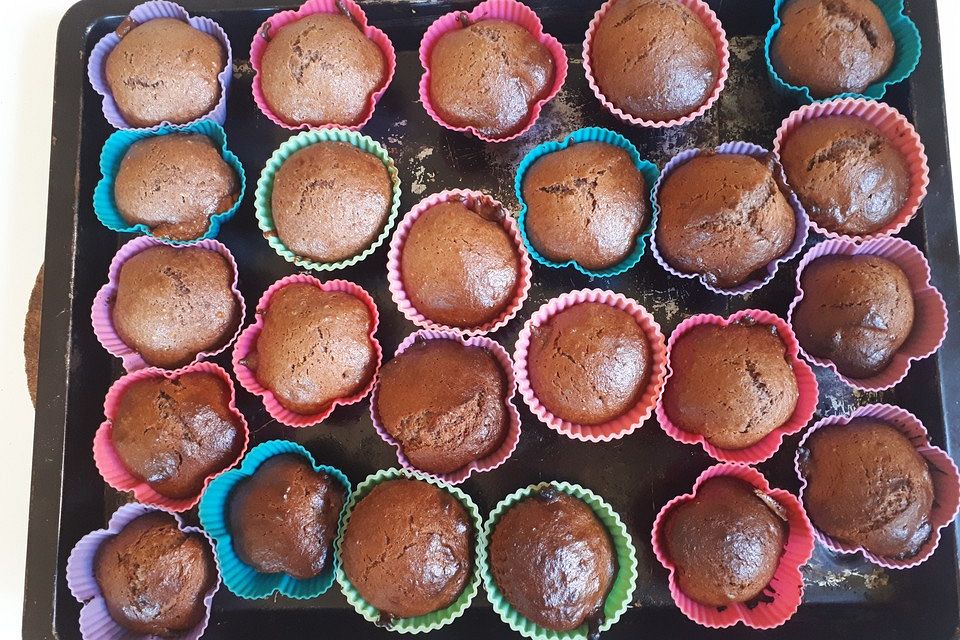 Vegane Bananenmuffins