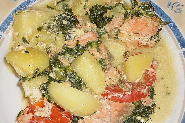 Kartoffel - Lachs - Auflauf von tatik| Chefkoch