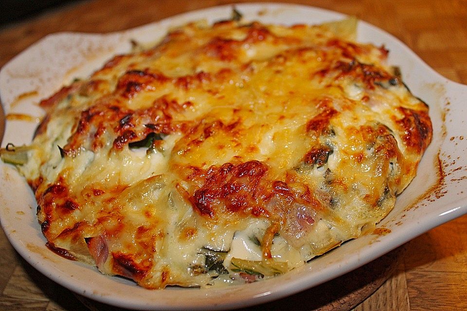 Krautstielgratin