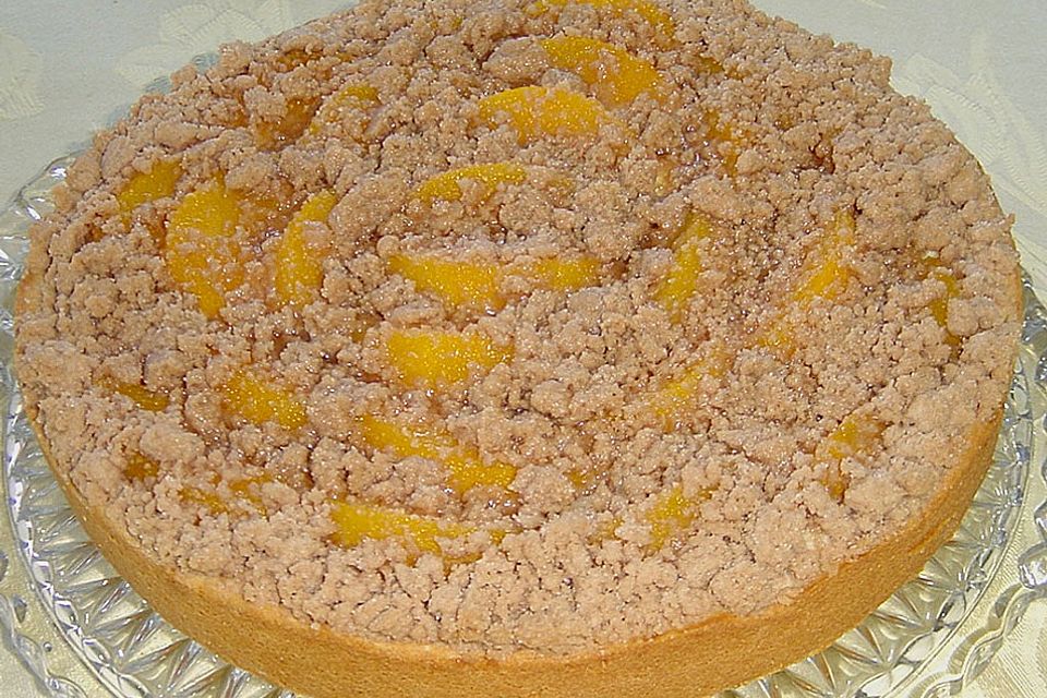 Pfirsich - Topfen - Kuchen