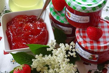 Eikos Holunderblüten - Erdbeer - Marmelade