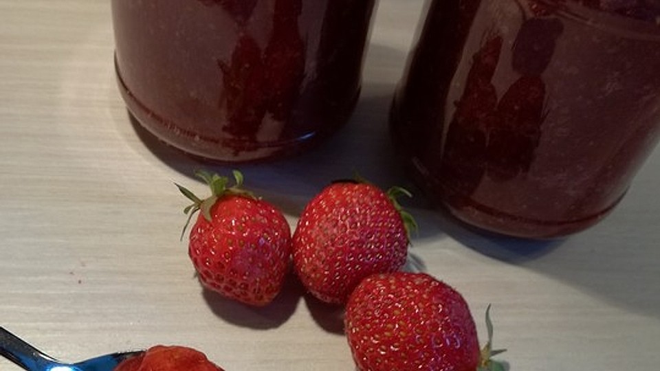 Eikos Holunderbluten Erdbeer Marmelade Von Eik0 Chefkoch