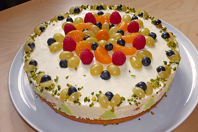 Frischkäsetorte mit Mandarinen von sandrag123| Chefkoch