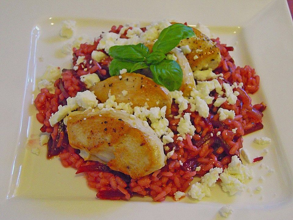 Rote Bete - Risotto Mit Fetakäse | Chefkoch