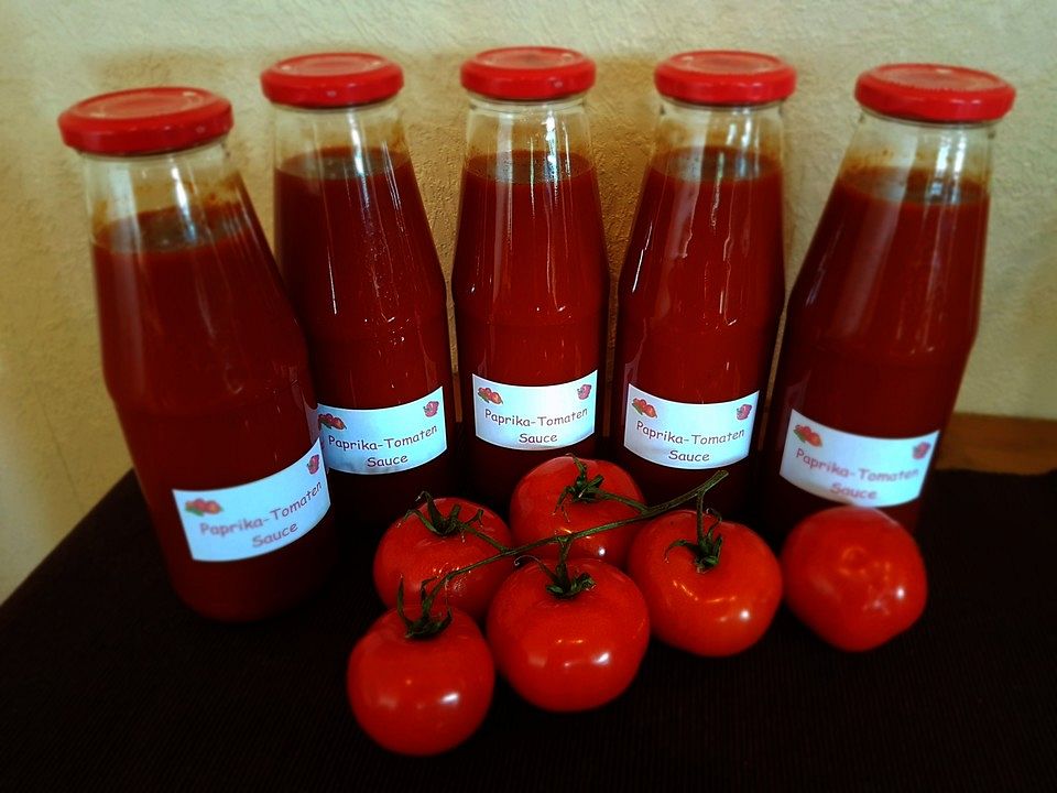 Omas Tomaten - Paprika Soße von Joannya02| Chefkoch