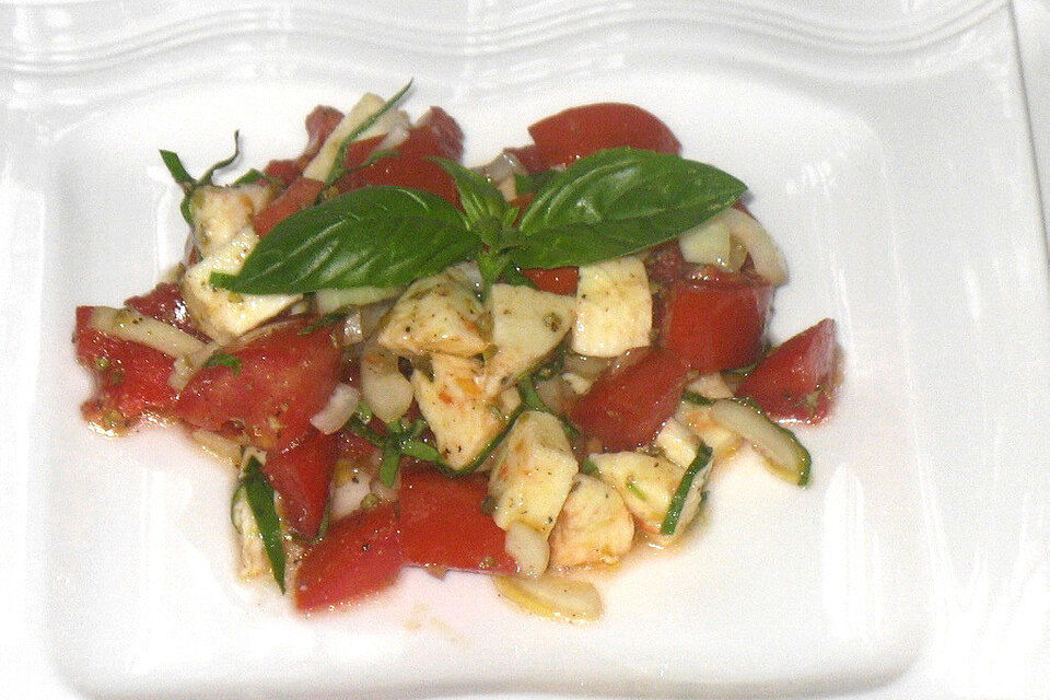 Mozzarella - Tomaten - Salat