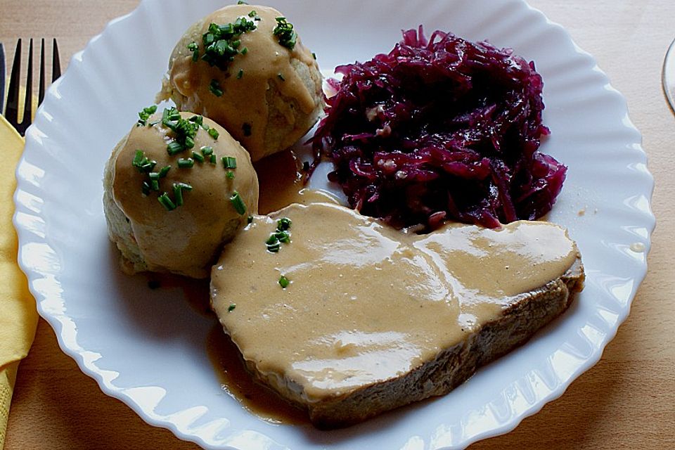 Kalbsbraten in Milch