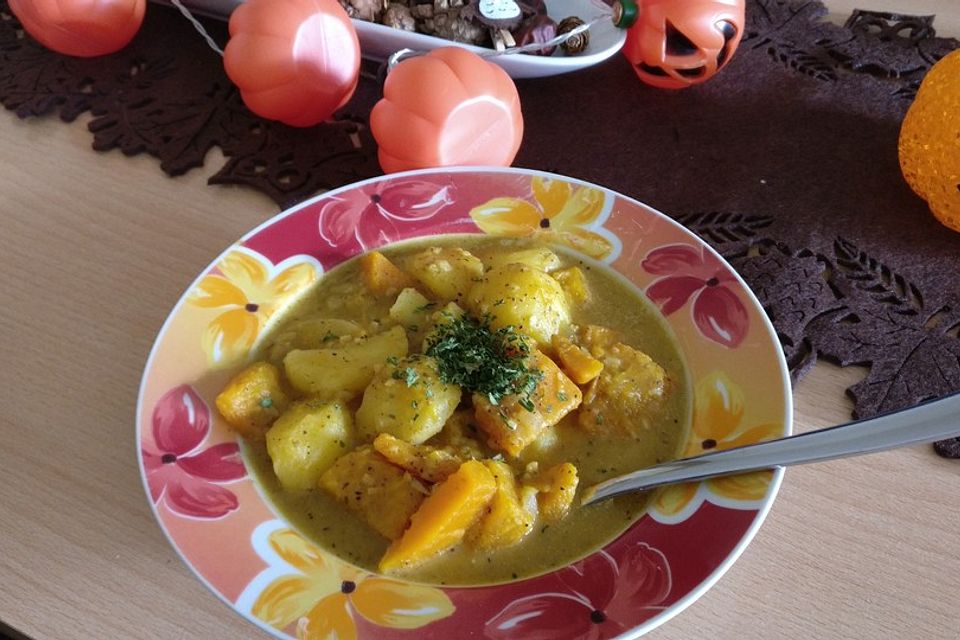 Kartoffel - Kürbis - Curry