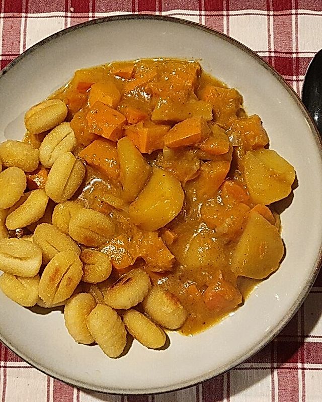 Kartoffel - Kürbis - Curry