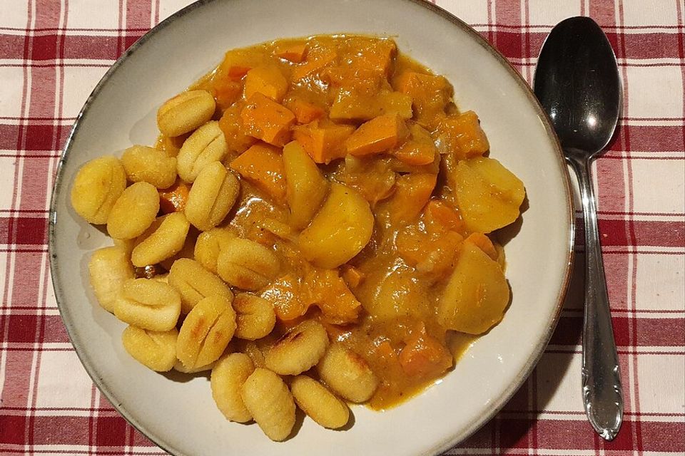 Kartoffel - Kürbis - Curry