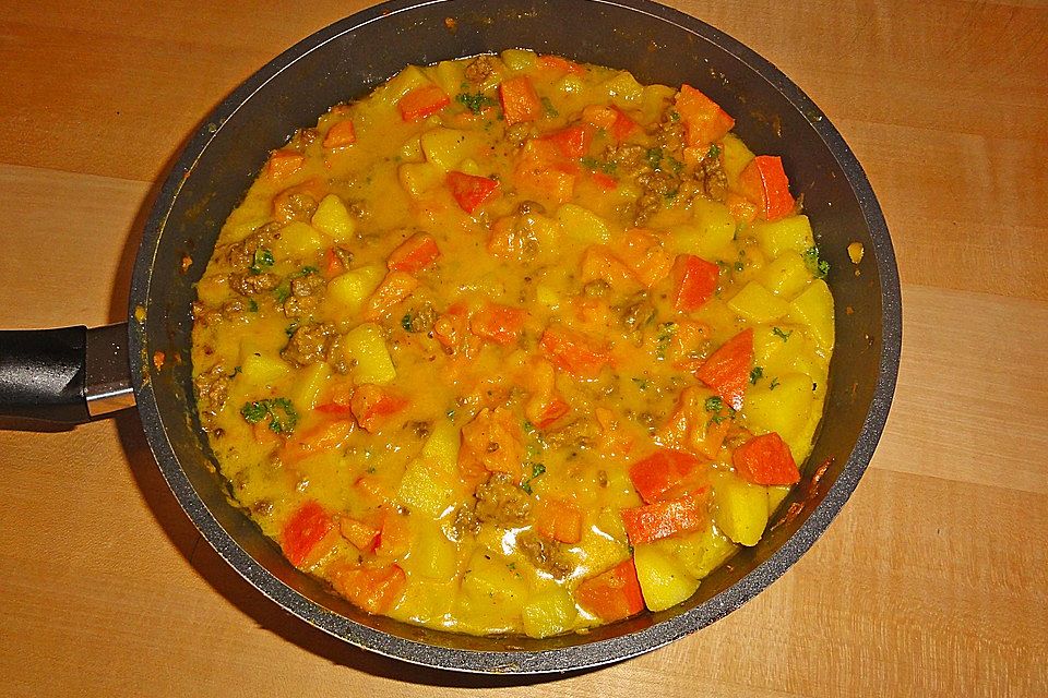 Kartoffel - Kürbis - Curry