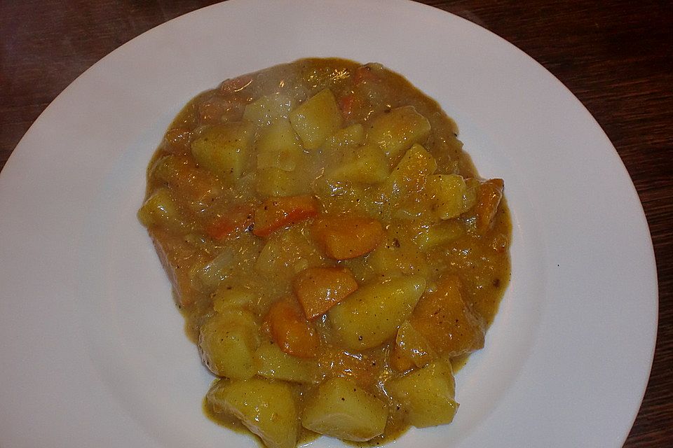 Kartoffel - Kürbis - Curry