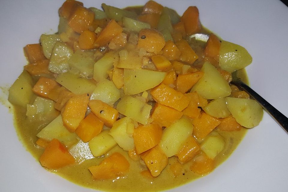 Kartoffel - Kürbis - Curry